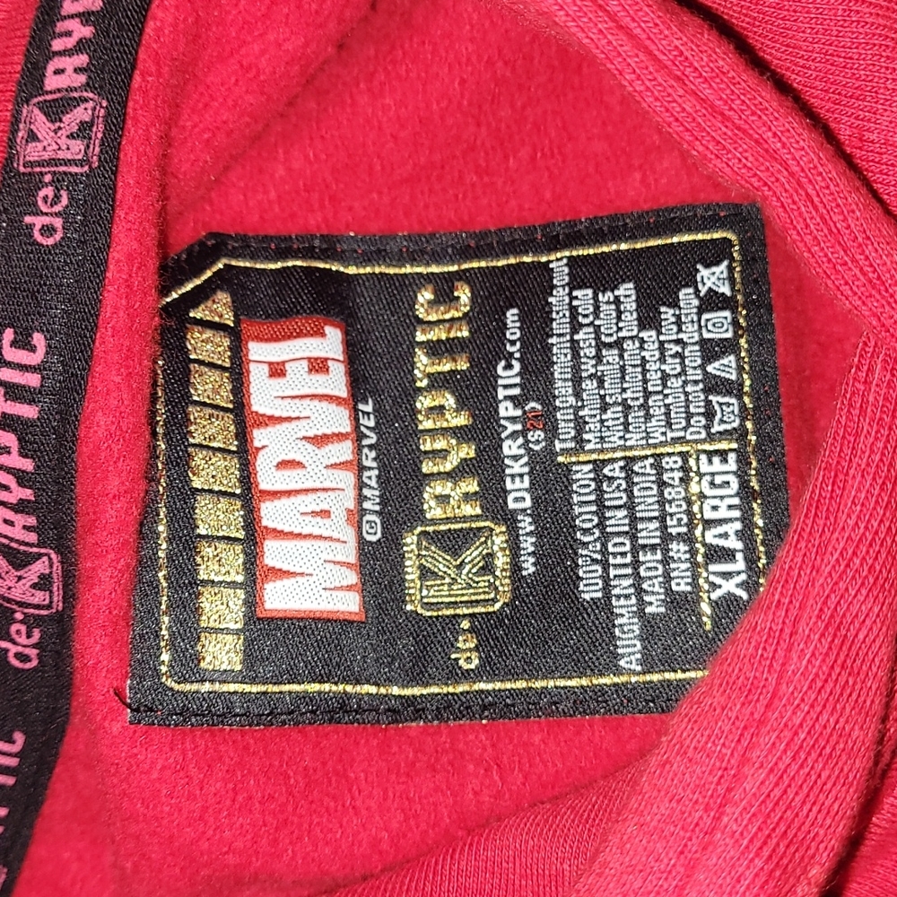 New Black Panther embroidered and textured hoody a de-KRYTIC/MARVEL Collabo... - Picture 6 of 8